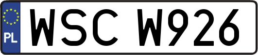 WSCW926