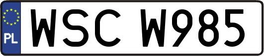 WSCW985
