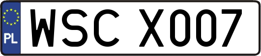 WSCX007