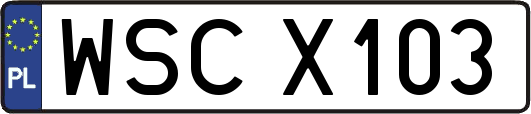 WSCX103