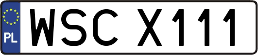 WSCX111