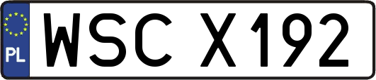 WSCX192