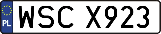 WSCX923