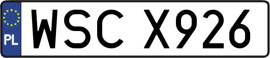 WSCX926