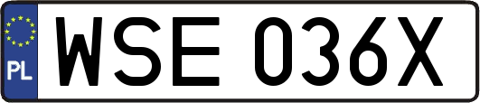 WSE036X