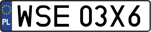 WSE03X6