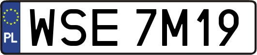 WSE7M19