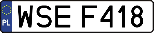 WSEF418