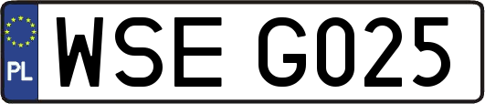 WSEG025