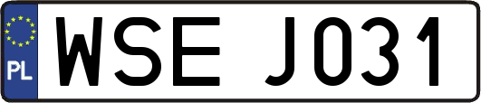 WSEJ031
