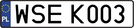 WSEK003