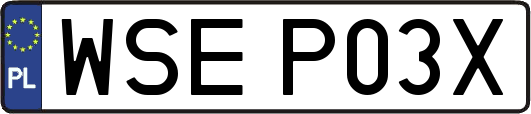 WSEP03X