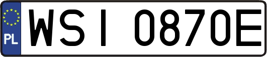 WSI0870E