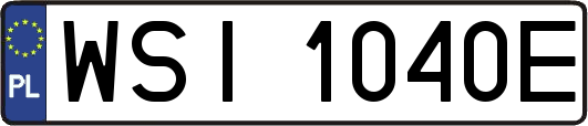WSI1040E