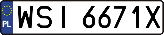 WSI6671X