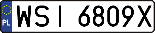 WSI6809X