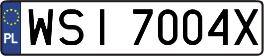 WSI7004X