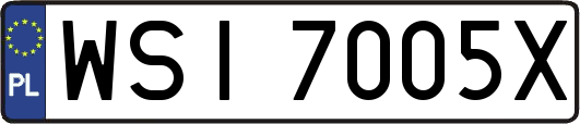 WSI7005X