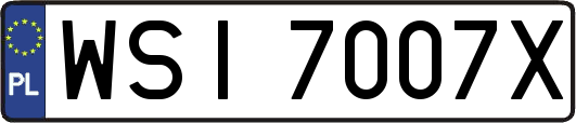 WSI7007X