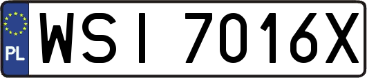 WSI7016X