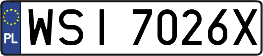 WSI7026X