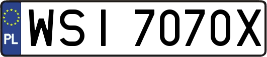 WSI7070X