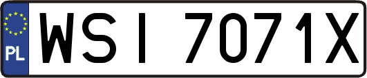 WSI7071X