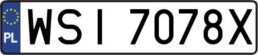 WSI7078X