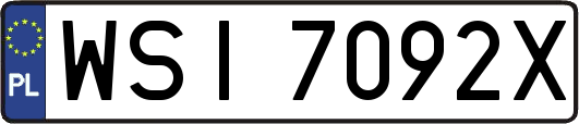 WSI7092X