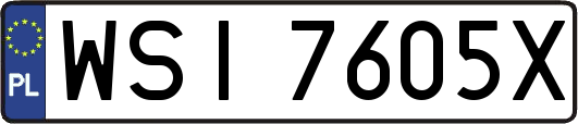 WSI7605X