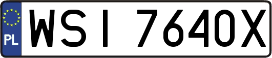 WSI7640X
