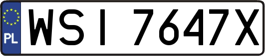 WSI7647X