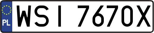 WSI7670X