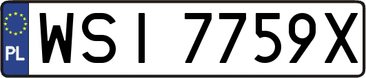 WSI7759X