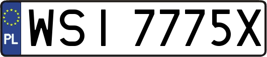 WSI7775X