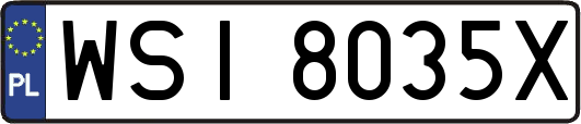 WSI8035X
