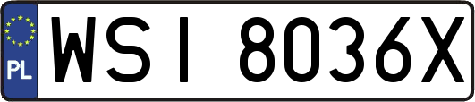 WSI8036X