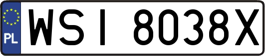 WSI8038X