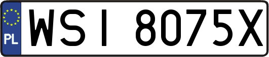 WSI8075X