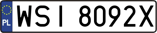 WSI8092X