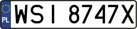 WSI8747X