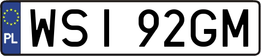 WSI92GM