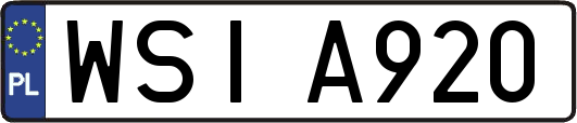 WSIA920