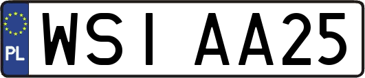 WSIAA25
