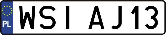WSIAJ13