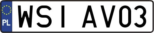 WSIAV03