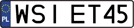 WSIET45