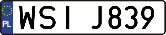 WSIJ839