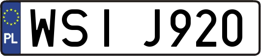 WSIJ920