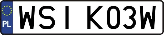 WSIK03W